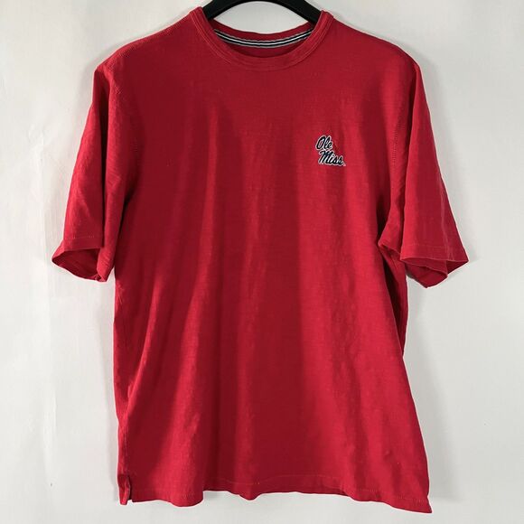 Tommy Bahama Ole Miss T Shirt Men's Medium College Football Short Sleeve - Picture 2 of 8